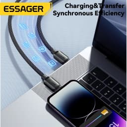 Essager USB C Cable For IPhone 14 13 12 11 pro Max Plus 29W Magnetic Fast Charging Cable Type C To Lighting Date Wire For ipad