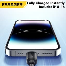 Essager USB C Cable For IPhone 14 13 12 11 pro Max Plus 29W Magnetic Fast Charging Cable Type C To Lighting Date Wire For ipad