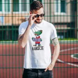 Funny Cartoon Crocodile T Shirt Cool Men's Tshirt O Neck Casual Unisex Streetwear Black White Fashion Tee Camisetas Ropa Hombre