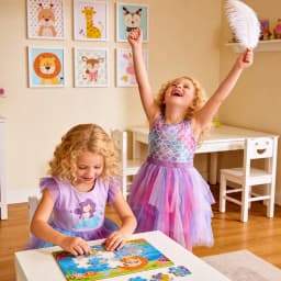 DXTON Summer Princess Sleeveless Dress Children Birthday Party Clothing Irregular Layer Prom Girls Dresses Kids Tulle Costumes