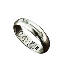 Buyee 925 Sterling Silver Couples Ring Elegant Simple Open Ring Finger for Women Men Unique Fashion Fine Jewelry Circle