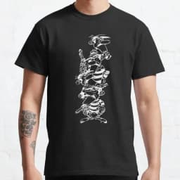 Lucky Luke Cartoon Daltons Tshirt Retro T Shirt Grunge Men Clothing Harajuku Anime Shirt Ropa Hombre Roupas Masculinas Camisetas