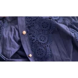 Fashion Petal Sleeve Lace Blouses Women Stand Collar Shirts Female Hollow Out Patchwork Ladies Top Flower Blouse Blusas 410G