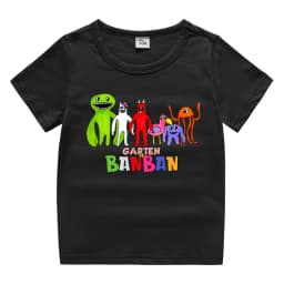 Children Summer Boys Girls T-shirts Game Fashion Garden of Banban Cartoon Short sleeve T-shirt for 2-8Year Kids Clothes