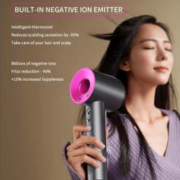 High-Speed Hair Dryer High-Power Negative Ion Hairdryers For Home Hair Salons Hair Care Hot/Cold Air Blow Dryer Free Shipping