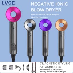 High-Speed Hair Dryer High-Power Negative Ion Hairdryers For Home Hair Salons Hair Care Hot/Cold Air Blow Dryer Free Shipping