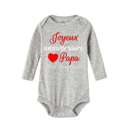 Happy Birthday To You Dad Mom We Love You Baby Bodysuit Pattern Print Jumpsuit Long Sleeve Romper Holiday Party Baby Clothes