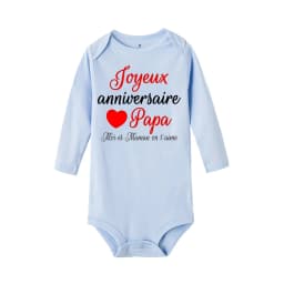 Happy Birthday To You Dad Mom We Love You Baby Bodysuit Pattern Print Jumpsuit Long Sleeve Romper Holiday Party Baby Clothes