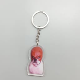 Key Chain Mobile Phone Charm Car Pendant Cute Cat Vomit Meme Dog With Red Mask Meme Black Cat Screaming Meme Cat In War Meme