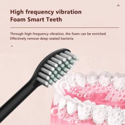 New 2024 N100 Sonic Electric Toothbrush Adult Timer Brush 6 Mode USB Charger Rechargeable Tooth Brushes Replacement Heads Set
