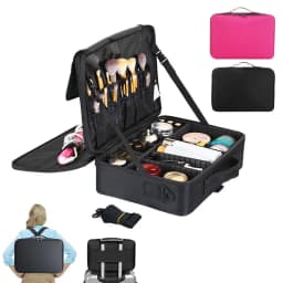 Large Capacity Cosmetic Case Waterproof Manicure Makeup Toolbox,Makeup Bag For Travel New Professional Tattoo Tool Makeup Case