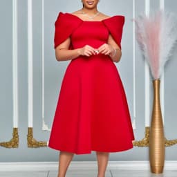 Elegant Dresses Woman 2024 Wedding Party Off the Shoulder Puff Sleeve A Line Pleated Mid Calf Luxury Birthday Night Vestidos Hot