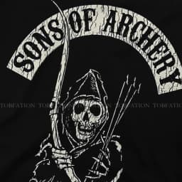 Archery Man TShirt Sons Of Archery Fashion T Shirt 100% Cotton Harajuku Streetwear Hipster
