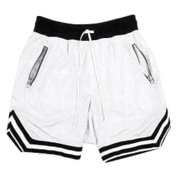 Men's Basketball Shorts Quick Dry Mesh Gym Shorts Fitness Male Sport Short Pants with Zipper Pockets Summer Multi-color S~5XL