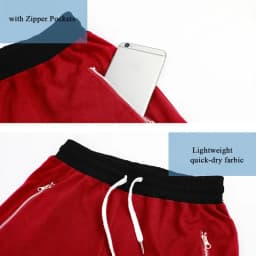 Men's Basketball Shorts Quick Dry Mesh Gym Shorts Fitness Male Sport Short Pants with Zipper Pockets Summer Multi-color S~5XL