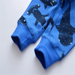 Jumping Meters Children's Animals Print Boys Girls Sweatpants Autumn Spring Sharks Baby Trousers Pants Sport Harm Kids Lose Pant
