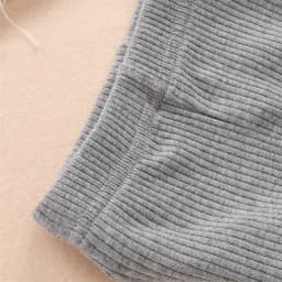 Spring Autumn Baby Solid Ruffle Ribbed Leggings Girl Infant Pit Striped Casual Flare Pants Girl Children Fashion Cotton Trousers