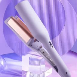 32mm French Egg Roll Curling Iron Wavy Wool Curling Splint Negative Ion Water Ripple Large Curl