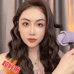 32mm French Egg Roll Curling Iron Wavy Wool Curling Splint Negative Ion Water Ripple Large Curl