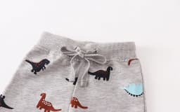 Little maven Korean Cotton Autumn Spring Baby Boys Children'Clothing Cartoon Dinosaur Trousers Kids Clothes Sweatpants Pants