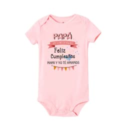Daddy I'm Your Best Gift Happy Birthday Mommy and I Love You Print Baby Bodysuit Boys Girls Outfit Newborn Short Sleeve Jumpsuit