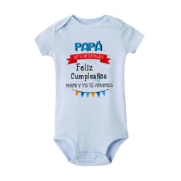 Daddy I'm Your Best Gift Happy Birthday Mommy and I Love You Print Baby Bodysuit Boys Girls Outfit Newborn Short Sleeve Jumpsuit