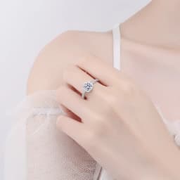 GRA Certificate D VVS1 Moissanite Ring 925 Silver Plating for Women Jewelry Wedding Rings For Men With Pass Diamond Tester Pen