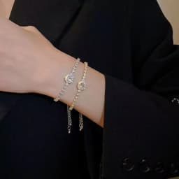 New 925 Sterling Silver Luxury Bracelet Elegant Shiny Zircon Fine Jewelry For Women Engagement Wedding Glamour Jewelry Wholesale