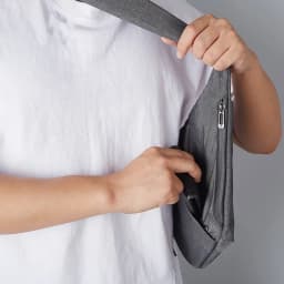 DIENQI Shoulder Bags for Men Thinlight Body Pocket Men's Crossbody Bag Multi-pocket Pouch Anti Theft Security Male Holster Bag