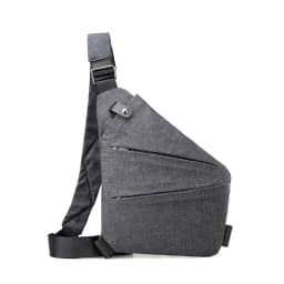 DIENQI Shoulder Bags for Men Thinlight Body Pocket Men's Crossbody Bag Multi-pocket Pouch Anti Theft Security Male Holster Bag