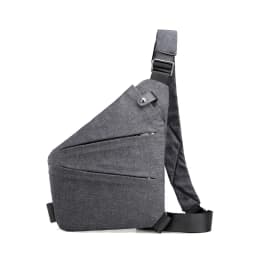 DIENQI Shoulder Bags for Men Thinlight Body Pocket Men's Crossbody Bag Multi-pocket Pouch Anti Theft Security Male Holster Bag
