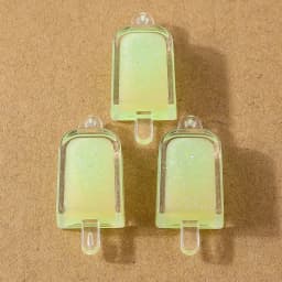 10pcs 34*15mm Resin 3D Simulation Ice Cream Charms Pendant for Earrings Necklace DIY Jewelry Making Accessories Supplies
