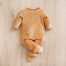 Infant's koala Print 0-18 months Bodysuit Autumn/winter plush and heavy Comfy Long Sleeve Onesies, Baby Boy's Clothing, As Gift