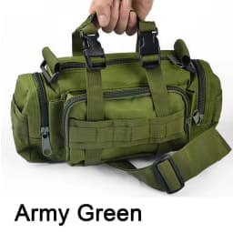 Duffel Waist Bag Molle Waterproof Fanny Packs Camera Bag EDC Utility Pouch Crossbody with Shoulder Strap Hand Carry
