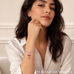 Cocktail Cup Pendant Dangle Charm New Fine Jewelry 925 Sterling Silver Trendy Gift For Women