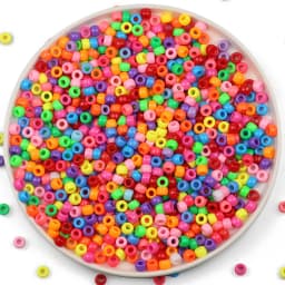 1000pcs 6x9mm Multi-Colored Large Hole Pony Beads DIY Jewelry Making Supplies For Kids Crafts Keychains Friendship Bracelet Bead