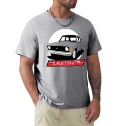 Zastava 101 T-Shirt boys whites anime korean fashion animal prinfor boys big and tall t shirts for men Short Sleeve Round Collar