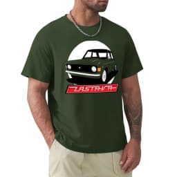 Zastava 101 T-Shirt boys whites anime korean fashion animal prinfor boys big and tall t shirts for men Short Sleeve Round Collar