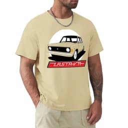 Zastava 101 T-Shirt boys whites anime korean fashion animal prinfor boys big and tall t shirts for men Short Sleeve Round Collar