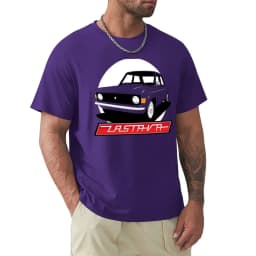 Zastava 101 T-Shirt boys whites anime korean fashion animal prinfor boys big and tall t shirts for men Short Sleeve Round Collar