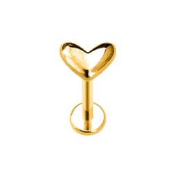 Heart Bird Flower Butterfly Labret Piercing Eye Shape Daith Conch Earring Teardrop CZ Lip Stud 316L Surgical Steel 16G