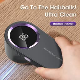 Electric Lint Remover Electric Hairball Sweater Trimmer Type-C USB Charging Convenient Smart LED Pellet Cutter Fast Household