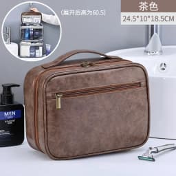 Men's Cosmetic Bags Travel Essentials Cosmetics Organizer Foldable Hanging Storage Bag Clear Waterproof Luxury Makeup Bag