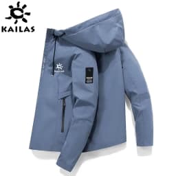 KAILAS Men's Windproof Baseball Jacket, Zip-up Casual Outdoor Blazer, High Quality, New Brand, Spring and Autumn, 2024