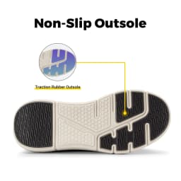 FitVille Men's Leather Shoes Diabetic Shoes Extra Wide Slip On Shoes for Orthopedic Toes Swollen Feet Non-Slip Lightweight