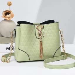 Simple senior quality women's bag, elegant temperament and fashion, large capacity single shoulder crossbody bag