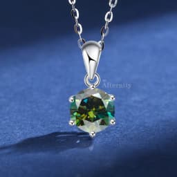100% Real D Color Moissanite Pendant Necklace GRA Certificate for Women Wedding Bridal S925 Sterling Silver Fine Jewelry