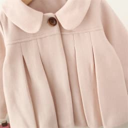 Ruffled Single Breasted Infant Wool Coat Spring and Autumn New Girls' Baby Long Sleeve Coat Soft Girl Children'S Clothing