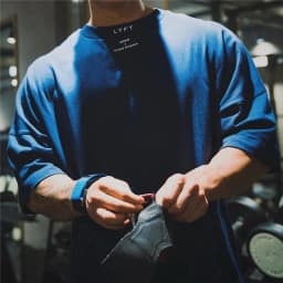 JAPAN&UK Harajuku Gym Shirt Sport T Shirt Men Short Sleeve Running Shirt Men Workout Training Tees Fitness Loose Large Size Tops
