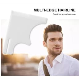 5/4Pcs Haircut Kit Beard Hair Goatee Neckline Shaving Template Hairline Beard Shaping Tool Hair Cutting Grooming Barber Supplies